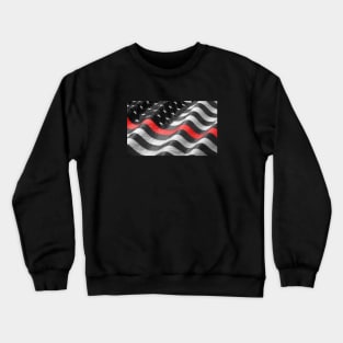 The Thin  Red Line Crewneck Sweatshirt